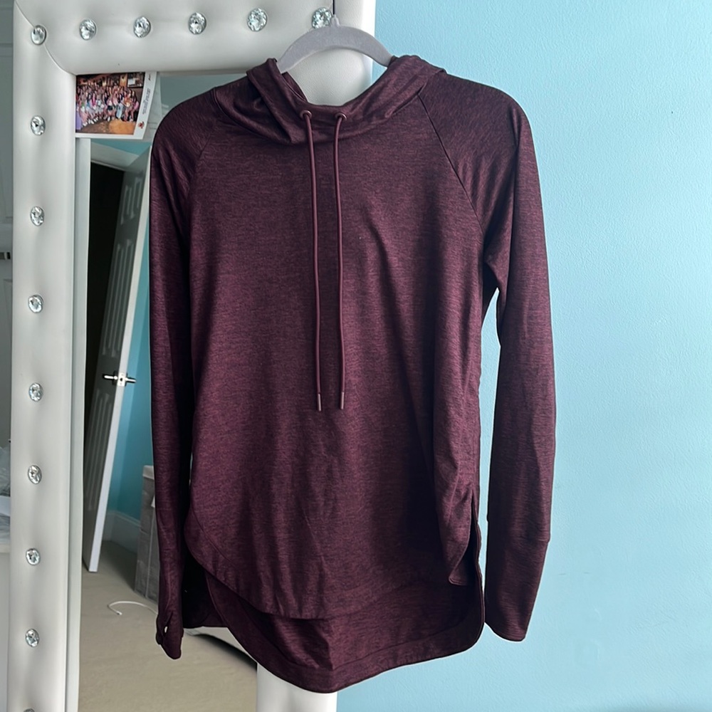 Burgundy Athleta Pullover, size small